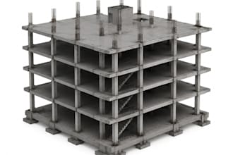 create revit structure bim model with structural drawings