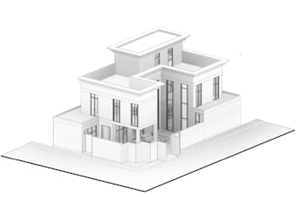 create revit structure bim model with structural drawings