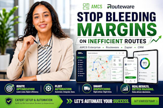 automate your waste, sanitation, and recycling routes with amcs and routeware