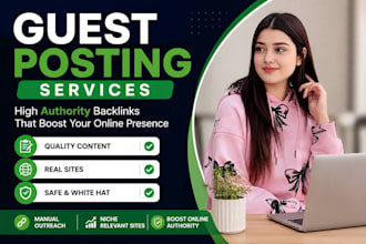 provide SEO guest posting and outreach services