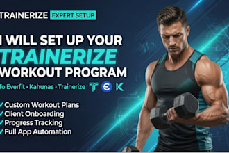 set up your trainerize workout program to everfit kahunas trainerize fitness app
