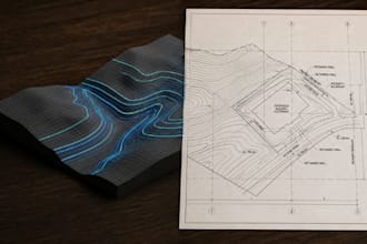 create an accurate contour map and topographic map in civil 3d