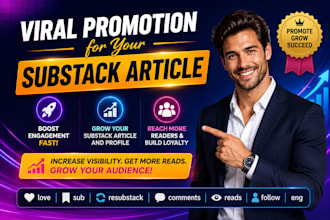 viral promotion for your substack article