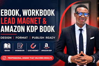 design professional lead magnet, workbook, ebook, freebie and canva temple
