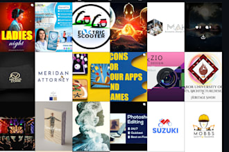 design your logo, social media posts, book covers photo edits and game icons