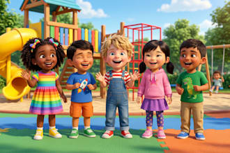 nursery rhymes kids animation 2d animation kids music animation for kids