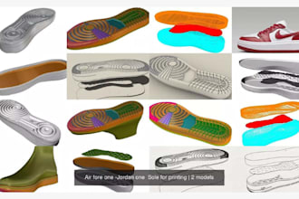 do 3d shoe model 3d printable shoe insole and outsole model for 3d printing