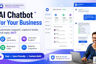 build an ai chatbot for your website, PDF, faq or customer support