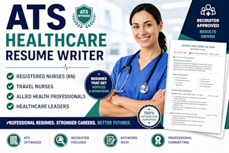 create a professional nursing resume that gets interviews