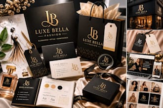 professional graphic designer logo, branding  social media design
