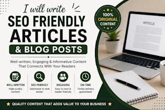 write articles,blog posts and how to content