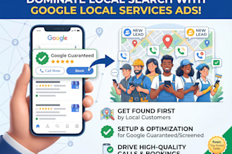 setup and manage google local services ads to generate high quality leads
