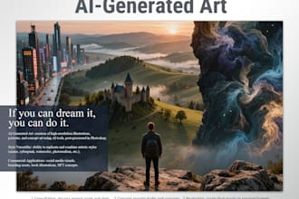 stunning ai illustrations and portraits