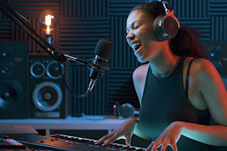 sing epic deep house tech, electro music, tech house, edm songwriter, afro house