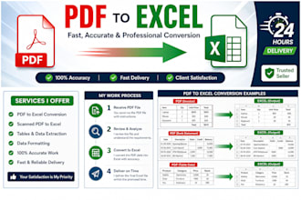 convert scanned PDF to editable excel spreadsheet