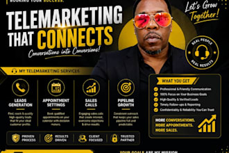 do telemarketing cold calling appointments settings sales call leads generation