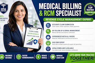 do medical billing of complete rcm for USA healthcare system