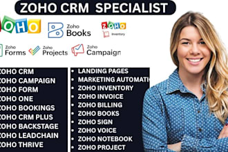 zoho crm zoho project bigin zoho form thrive salesiq bookings voice crmplus dap