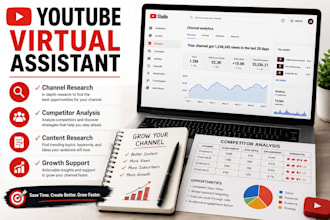 be your youtube virtual assistant and content researcher