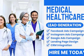healthcare leads, healthcare facebook ads, healthcare google ads, video ads
