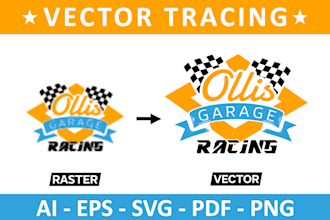 manually convert your logo or image to clean vector