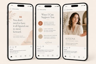 design branding kit, brand identity, logo and style guide for coaches