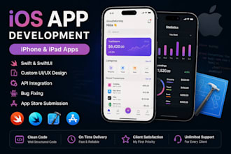 develop a professional ios app using swiftui