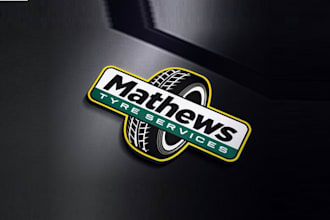 design automotive tire service logo for you
