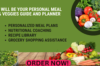 create an african meal planner, egusi recipe book and vegetable nutrition guide