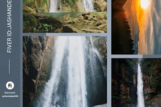 design professional travel social media posts in canva