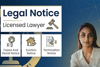 draft and issue legal notices