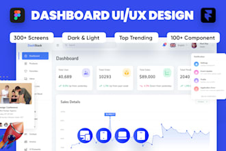 do saas CRM HR admin dashboard UI UX designs in figma