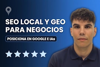 boost your business local SEO, GEO and gbp ranking on google