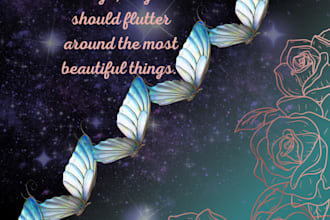 create aeshetic quote and wallpaper designs
