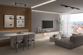 do a minimalist interior design for your room