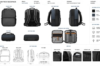 design bag tech pack handbag backpack tote bag and duffle bag tech pack