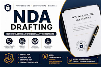 draft nda and confidentiality agreements