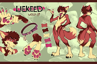 do fursona ref sheet furry reference sheet furry ref sheet furry sfw nsfw art