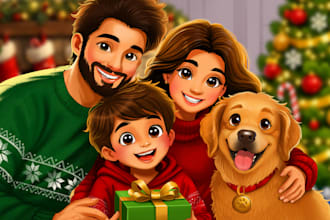 create book illustrations for children in any style
