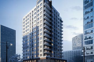 do commercial real estate 3d rendering architecture