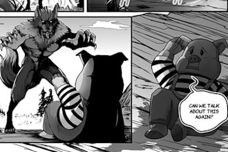 create custom manga comics from your story