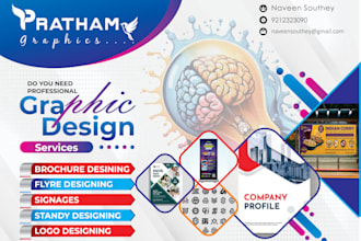 do professional and eyecatching flyer