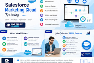 teach you salesforce marketing cloud sfmc for beginners