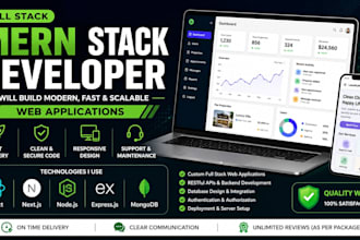 build a react js website with node js backend
