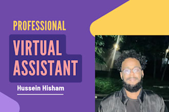 be your professional virtual assistant and admin support