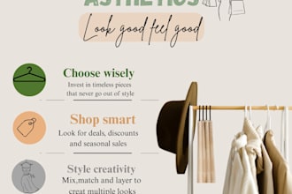 design unique instagram posts and promotional posters
