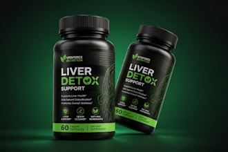 supplement label design, vitamin label, bottle label packaging design