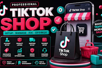setup tiktok shop fix errors sync tiktok shop manage