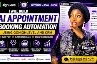 build ai appointment booking automation with gohighlevel CRM