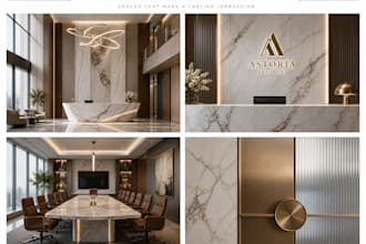 create interior design architecture modern office interior design 3d rendering